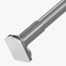 彩虹伸縮衣櫃臥室窗簾調節桿, 灰色