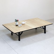 포메리트 국내제작 6인용 쌍다리 교자상 대형 테이블 1200 x 730, 단풍나무(1200 x 730)