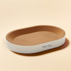 Petin 貓咪貓抓板沙發 Pro Max 橢圓形, 1個, 混合色