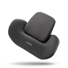 카템 CICIDO 투포인트 차량용 등쿠션 CT289, 블랙, 1개