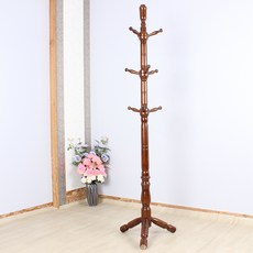 原木立式衣架 水瓶環, 古董