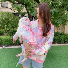 Sae Coming寵物積木熊情侶裝組, 粉色的