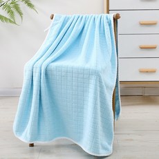 Sonio 柔軟舒適氛圍沐浴海灘巾 80 x 150 cm, 1個, 03 藍色