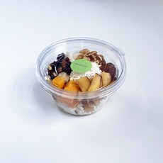 Tinapicnic 沙拉杯一次性盒 + 淺綠色貼紙組, 20套