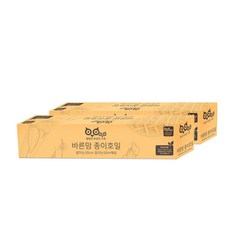 행복한부엉이가족 바른맘 종이호일 롤타입 30cm x 50m, 2개, 1개입