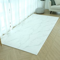 삼바텍 양면 말랑플러스 놀이방매트 플랫형, 스노우 마블