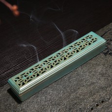 P31 扁平夾盒線香座, 綠色