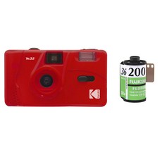 M35相機+富士C200膠卷, 1組, M35(紅色)
