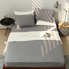 PACO HOME 輕巧60支紗高密度單層床包, DEEP GRAY