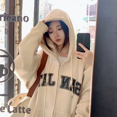 PEONIST 女款 Outfit 日常休閒長版連帽拉鍊外套