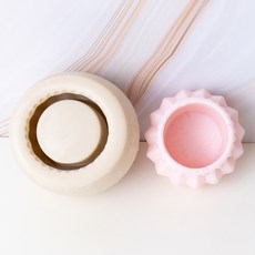 AngleThing 仙人掌珠花瓶矽膠模具, 單色