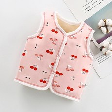 Yubeully 兒童Cherung刷毛睡眠背心