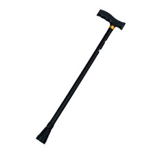 鋁合金登山杖 70~95mm, 黑色的, 1個