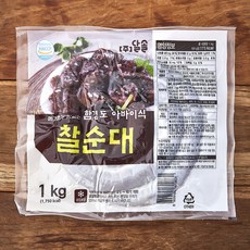 달솔 함경도 아바이식 찰순대, 1kg, 1개