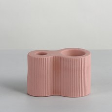 JHCompany 粉彩雙燭台, 紅色