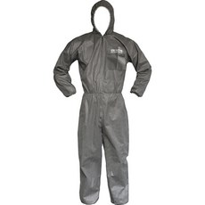 GUARDMAN PP 一件式工作服, 灰色的, 1個