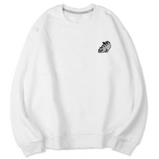 벤힛 캣독 세미 오버핏 소프트 기모 보온 맨투맨