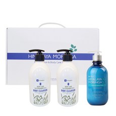 Pogonia 身體護理禮盒組 啤酒酵母沐浴乳 500ml 2入+保濕平衡身體乳液 500ml, 1組