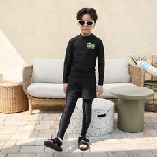 ROROCHAT 兒童衝浪防磨衣水褲內搭褲套組