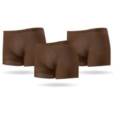 mogrami 男士用 Skinism 四角褲 分子圖案內褲 3件組