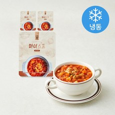 뚠뚠푸드 더테이블 닭가슴살 마녀스프 (냉동), 330g, 3개