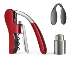 Lalamiz 高級紅酒開瓶器 W0058, 紅色, 1個