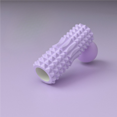 레인보우 요가 스트레칭 폼룰러, 퍼플 중공, 1개