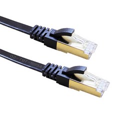 CAT 7 STP 10Gbps 랜 케이블 1m 7SF01B, 1개