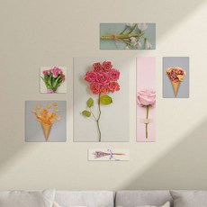 GGOOMIM 想收到的花束多功能相框7件組 if163, 多功能