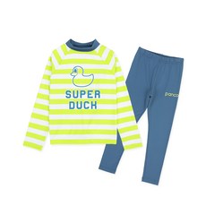 pancoat 兒童條紋泳裝