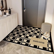 AFAMIC 艾法 迎賓刮泥 歡迎光臨WELCOME玄關腳踏墊, 迎賓14, 1個