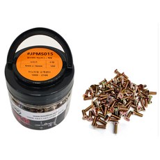 Innotime 沉頭機械螺絲 5 x 16 mm JPMS015 100入, 100個, M5, 16mm
