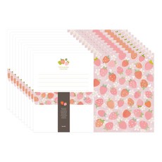 來自N二糖醋文具1設計文具4p+信封2p+繃帶套裝FL112-3, 10套, 混合顏色