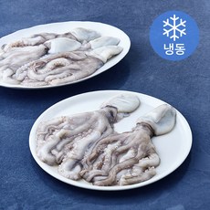 The더착한 손질낙지 내장제거 (냉동), 1개, 2kg(300/500, 6~7미)