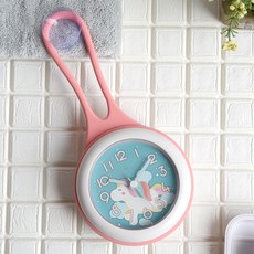 浴室防水字鐘, 粉色獨角獸