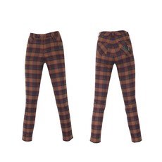 Ferra US 女士高爾夫大方格格紋褲 APYE8003SF1