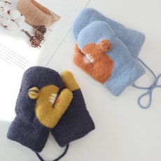 woojooi 兒童小鱷魚連指手套2件組