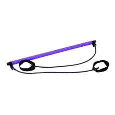 居家運動皮拉提斯肌力阻力帶棒, 紫色的