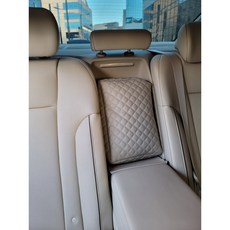 River Fox 車用後排第二排中央扶手滑雪通道縫隙墊, 1個, 棉米色