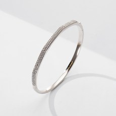 새미쥬얼리 여성용 silver925 18K Plating 글로시 뱅글 팔찌 + 쇼핑백