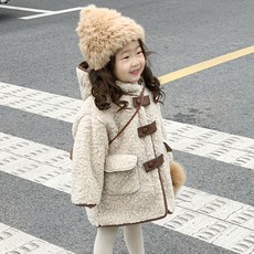 BabyMax Olia 兒童泰迪絨連帽毛絨外套