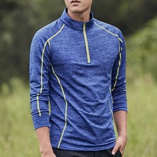 Minseong Company 男士半拉鍊戶外T恤