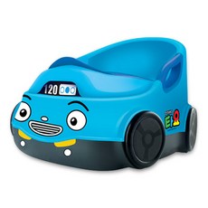 Tayo 汽車造型學習馬桶, 藍色