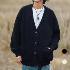 Elsso 針織開襟衫 運動衫 外套 V領 基本款 休閒 上衣