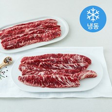 미국산 손질 갈비살 구이용 (냉동), 10개, 500g