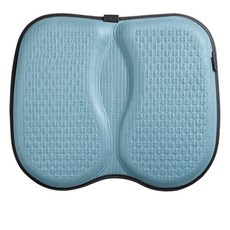POKOJ 3D矽膠網眼坐墊, 藍色, 1個