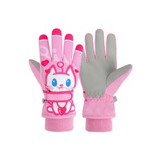 KIZTREE 孩童卡通印花滑雪手套 ST-76
