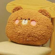 動物造型絨毛靠墊, 熊