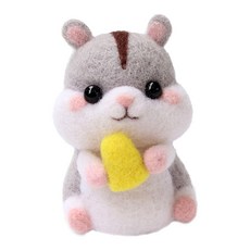 Aiemmini 羊毛氈針套組, 奶酪倉鼠, 1套