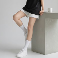 Lemon Soul 女款鬆緊帶四分短褲